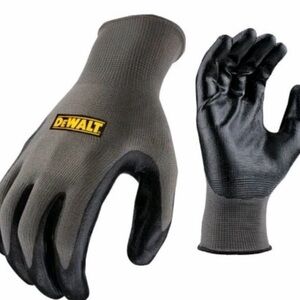 3-pack of DEWALT DPG73L UltraDex Smooth Nitrile Dip Gloves - Large